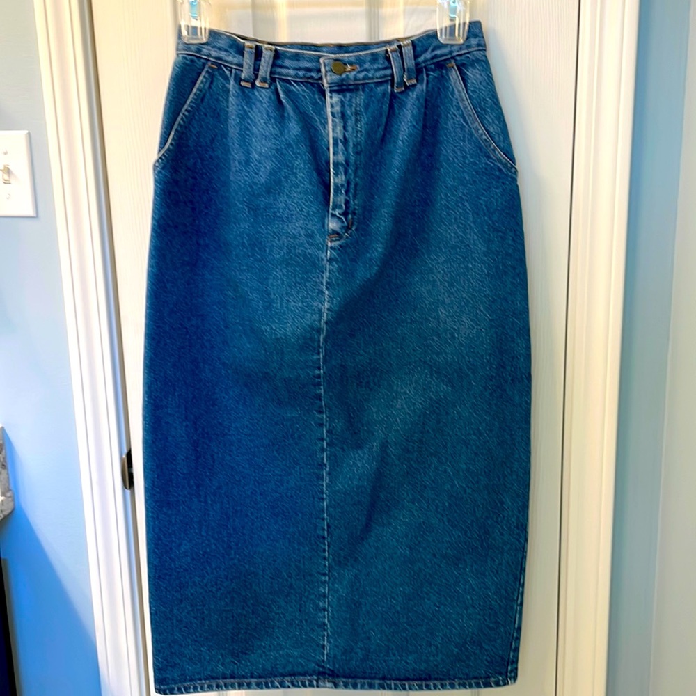 Women’s Vivaldi Jeanswear Denim Shirt, Size 10